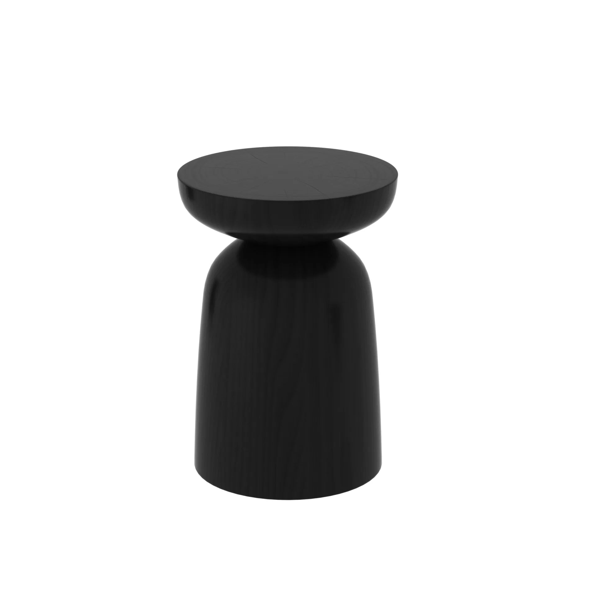 Mooli Modern Minimalist Solid Wood Pier Log Stump Stool Designer Creative Round Stool Homestay Decoration Tree Stump Stool