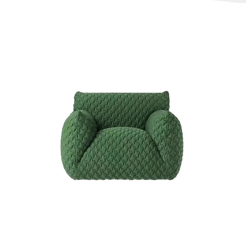Moderner Lounge-Sessel aus Holz – bequemer Einzelsitz